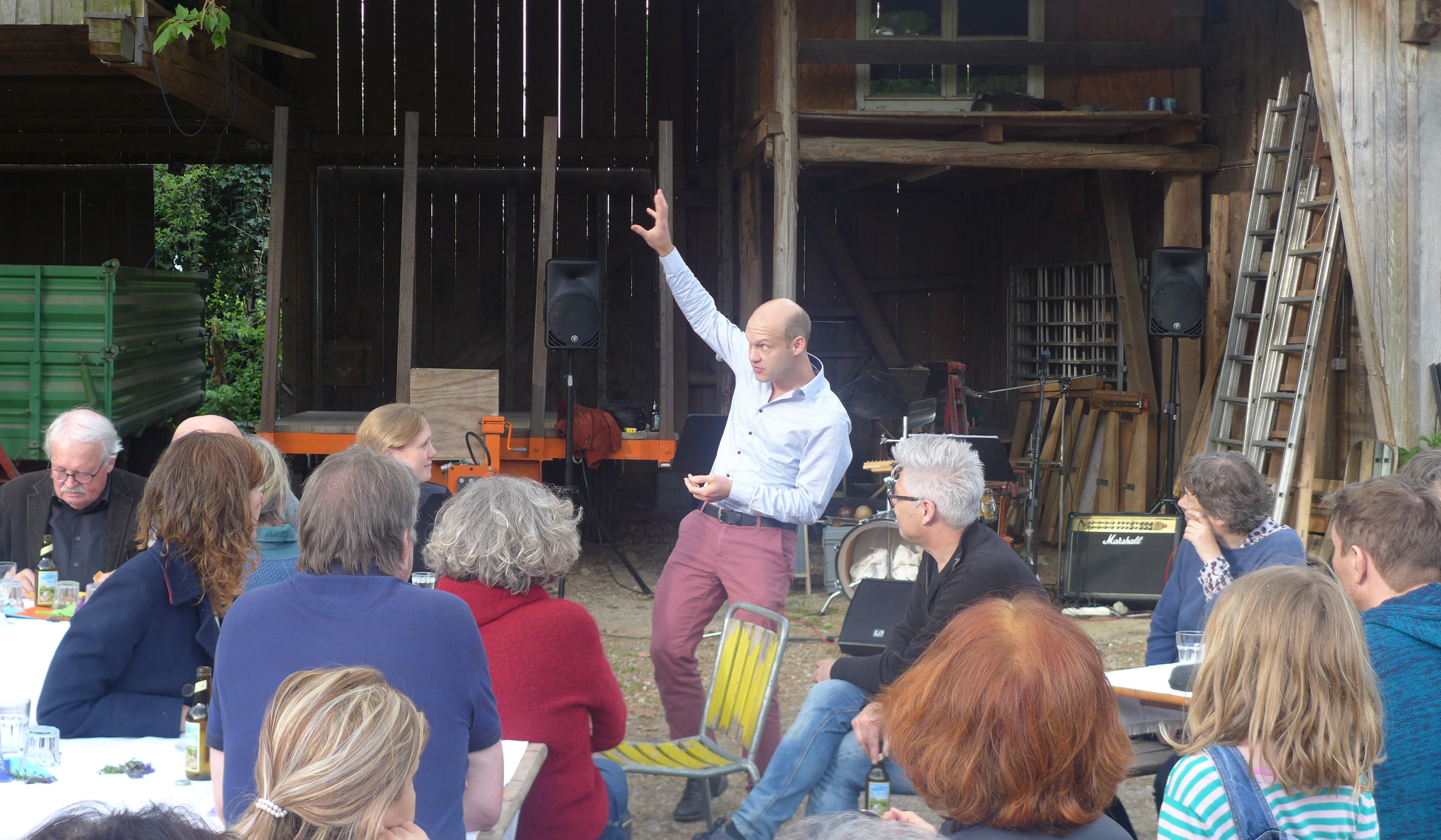 Pascal beschreibt sein Projekt